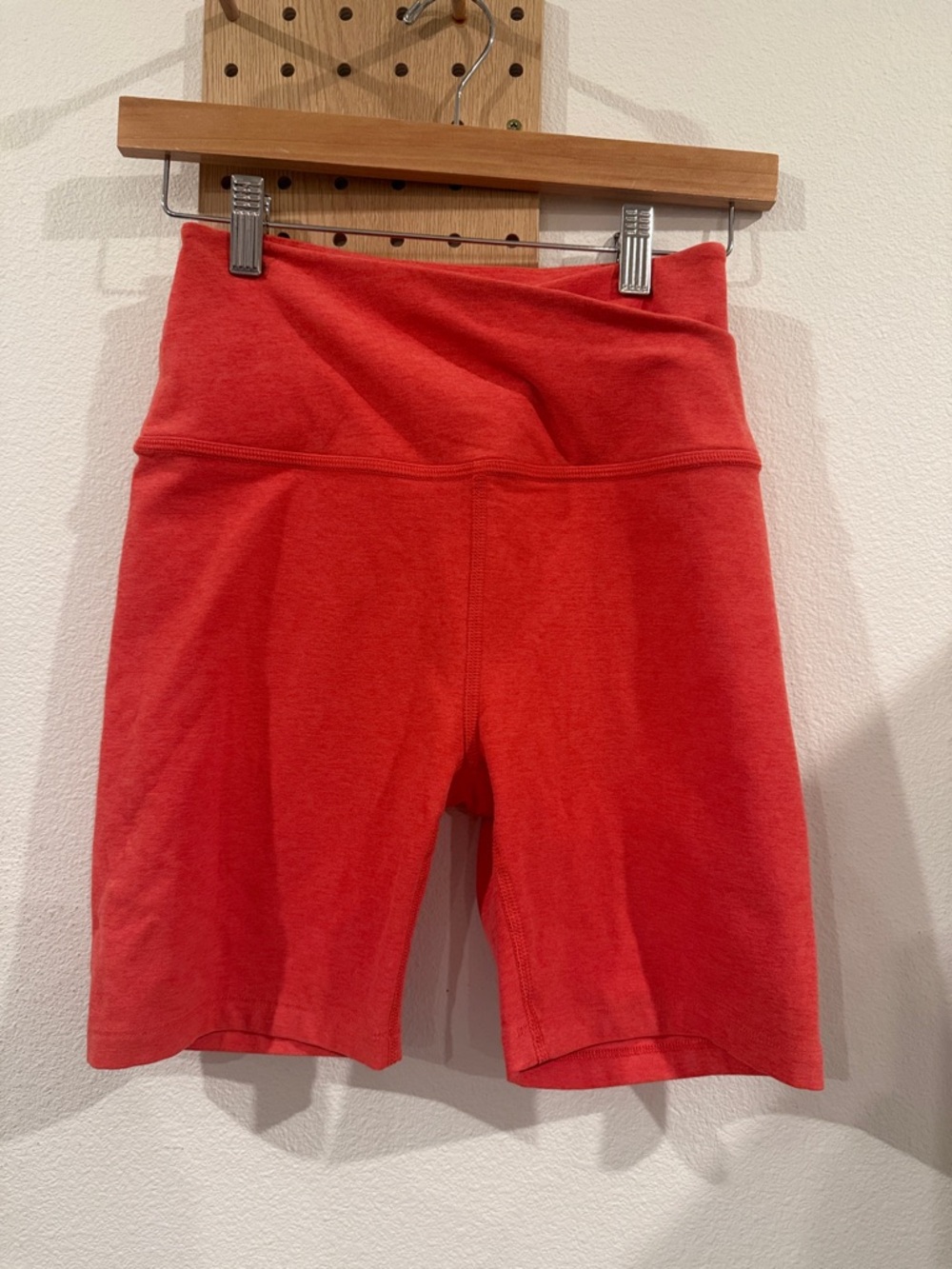 Beyond Yoga Coral Bike Shorts